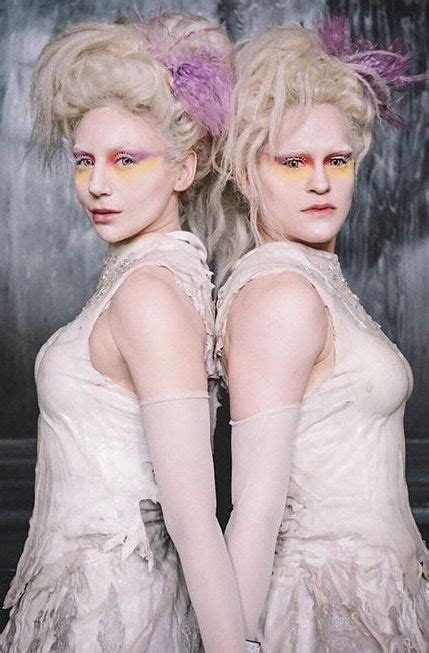 the greatest showman albino twins.
